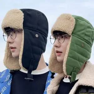 여성 남성 디테일 구성 겨울 모자 뽀글이 귀여운 군밤