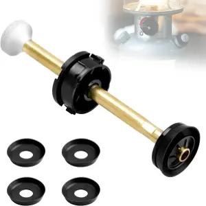 캠핑 랜턴 및 스토브 교체 부품 - 범용 플런저 금속 펌프 수리 키트 242J5201 콜맨 듀얼 퓨얼 스토브와