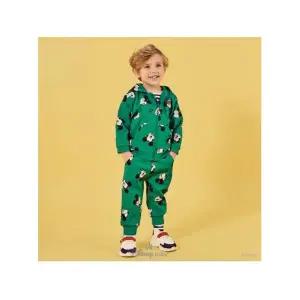 [디즈니베이비](신세계 사우스시티)[이월 봄상품]미키페이스후드집업상하복(GREEN)_79S123005