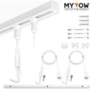 마이토우 프리미엄 액자걸이 레일 세트 50/100cm 5색