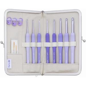 에티모 튤립 코바늘 무라사키 ETLMO 핑크 레드 라벤더 뜨개바늘 퍼플 미사용 단품