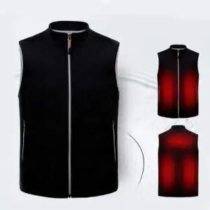 [셀러에이드]USB 발열 조끼 겨울철 방한 철골프 겨울조끼