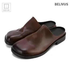 남성블로퍼 가죽 남자블로퍼 빌리버스 남자슬리퍼