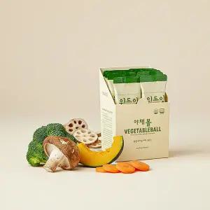 [위드잇] 유기농 야채볼 12개입(1박스)