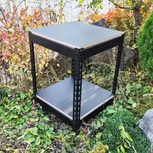 [어밥]어항 선반 받침대 다이 1.5cm 두꺼운 상판 블팩 화이트 450X450X600 국내제작