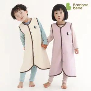 [밤부베베] 밤부골지 온마을 수면조끼_열매