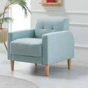 에보니아 루비 1인용 쇼파 패브릭 인조가죽