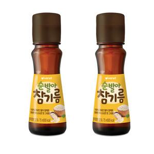 [아이배냇]베베 이유식 순 발아 참기름 75ml x 2개 사은 행사