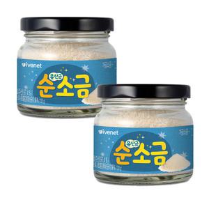 [아이배냇]베베 이유식 순 유산균소금 130g x 2개 사은 행사