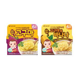 [아이배냇]떠먹는 사과,푸른,군고구마,군바나나 4종 7개 신제품 사은 행사