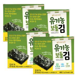 [아이배냇]유기농 보들김[2X10] 8개 사은 행사