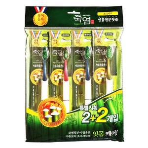 엘지 죽염 칫솔 잇몸 전문 초극세모 4입 x 1개