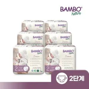 [밤보]드림 아기 기저귀 2단계 밴드형 1박스(32Px6팩)