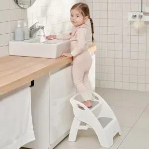 아이팜 접이식 2단 유아 디딤대