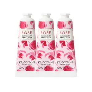 [록시땅] 로즈 핸드 크림 30ml x3개