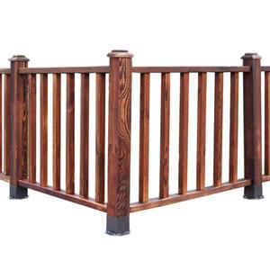 마당 목재 휀스 테라스 가림막 난간 울타리 대문 주택