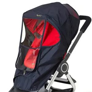 [맘네스트] 스토케 스쿠트 유모차 전용 4계절 방풍커버 블루블랙유모차가리개 유모차바람막이