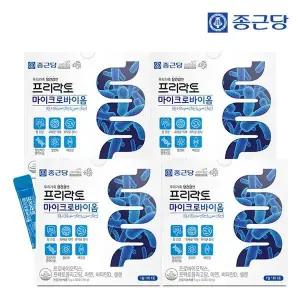 [종근당] 프리락토 마이크로바이옴 30포 4박스 / 프로 신바이오틱스 모유유래유산균..[31135213]
