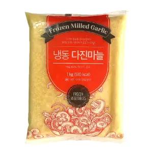 원씨푸드 냉동 다진마늘 1kg 간마늘 식자재 도매