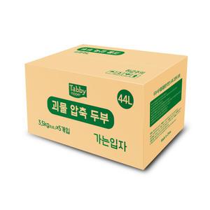 테비 괴물 압축 두부모래 가는입자 3.5kg x 5개