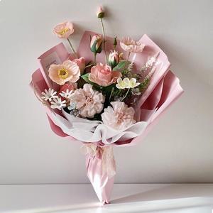 양귀비 조화 꽃다발 플로드지 포장