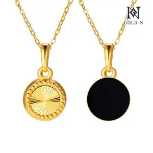 [골드앤] 순금 24K 선라이즈 천연오닉스 목걸이