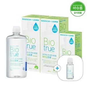 [공식] 바슈롬 바이오트루 렌즈세척액 500ml x2개 + 300ml x1개 (+여행용)