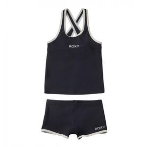 록시 키즈 블랙 투피스 수영복 (TE21KI224BLK)