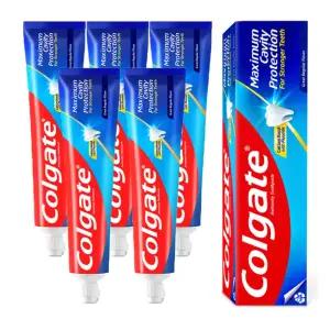 콜게이트 치약 250g x 5개 그레이트 레귤러 플레이버 코스트코 개운한 불소 치약 입냄새