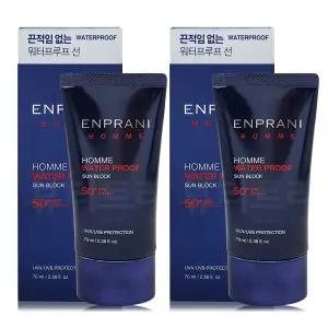 엔프라니 옴므 선블록 70ml + 70ml