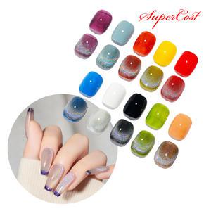 네일아트 고급스런 펄감 레인보우 자석젤 + 마그넷