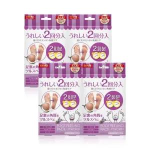 발팩장인 페로린 라벤더향 4박스 8회분) 각질제거 필링팩