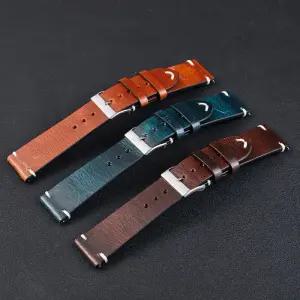 [타임뷰] 어메이즈핏 소가죽시계줄 갤럭시워치스트랩호환 시계밴드 20mm 22mm