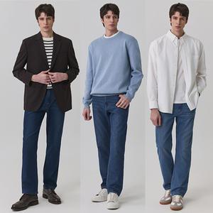 봄 뱅뱅 남성 라이크라 데님 3종