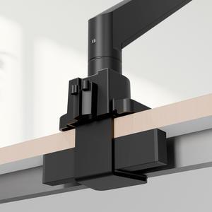 카멜마운트 모니터암 전용 클램프 거치 고정 보강판 각파이프 단품 SP4020