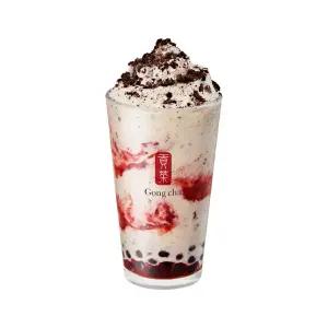 [공차] 딸기쿠키스무디+펄 L