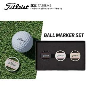 [타이틀리스트 정품] 2025년 볼마커 세트 TA25BMS/아쿠쉬네트코리아 정품