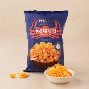 피코크 붉은대게칩 200g