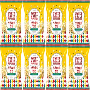 피코크 스윗 솔트팝콘 자이언트 450g, 8개