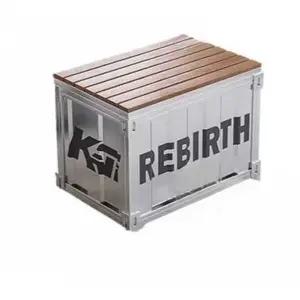 철제 벤치 수납함 정원 테라스 실외 철재 야외 가든