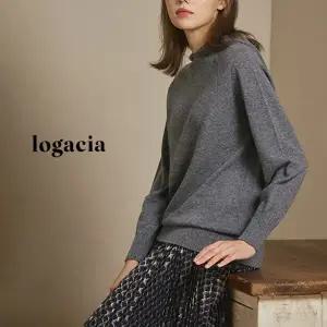 로가시아 24FW 내몽고산 캐시미어 100% 홀가먼트 후드 니트 1종