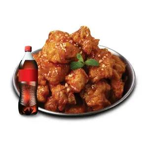 (호식이두마리) (순살)양념+콜라500ml