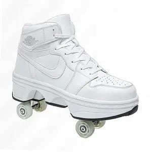 4륜 롤러슈즈 성인용 바퀴달린 운동화 변신 스케이트