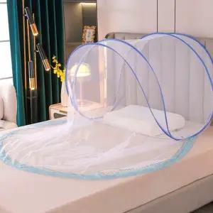 1인용 침대 모기장 캡형 접이식 텐트 슈퍼싱글모기장 원터치모기장 텐트모기장