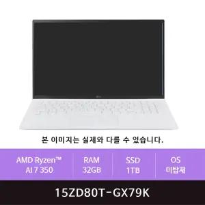 LG전자 그램 프로15 15ZD80T-GX79K 1TB교체(zoaa)