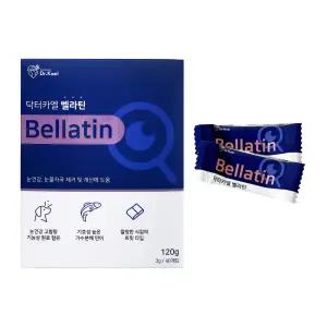 닥터카엘 벨라틴 강아지 눈 영양제 노령견 눈물자국 냄새 항산화 루테인 120g 1개 / 써클