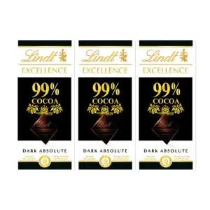 린트 엑설런스 다크 99프로 50g x 3개