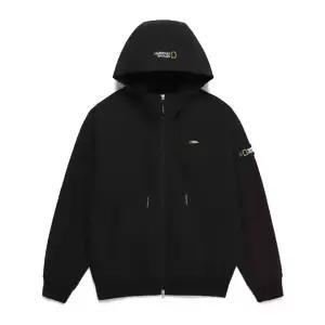 내셔널지오그래픽 공용 아르켈론 더블웜 기모 우븐 후드 집업 N244UFT050