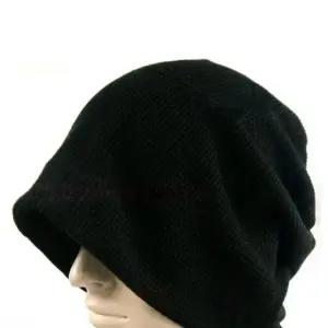 프리미엄 남성 비니모자 털모자 방한모 겨울 롱비니 접이식 특대 62-70cm