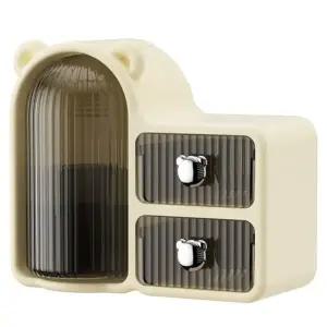 메이크업 브러쉬 정리 오거나이저 화장품 수납박스